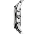 Michael Kors Lexington Silver Dial Silver Steel Strap Watch for Men - MK8405