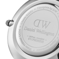 Daniel Wellington Classic Petite York Black Dial Brown Leather Strap Watch For Women - DW00100238