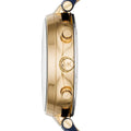 Michael Kors Sawyer Blue Dial Blue Leather Strap Watch for Women - MK2425