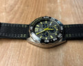 Tag Heuer Formula 1 Quartz Chronograph Grey Dial Black Nylon Strap Watch for Men - CAZ101AG.FC8304