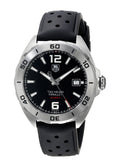 Tag Heuer Formula 1 Automatic Black Dial Black Rubber Strap Watch for Men - WAZ2113.FT8023