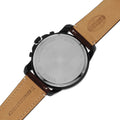 Fossil Grant Chronograph Brown Dial Brown Leather Strap Watch for Men - FS5088