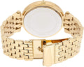 Michael Kors Darci Silver Dial Gold Stainless Steel Strap Watch for Women - MK3191
