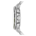 Michael Kors Everest Chronograph Black Dial Silver Steel Strap Watch For Men - MK8976