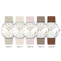 Coach Perry White Dial Pink Leather Strap Watch for Women - 14503118