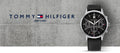 Tommy Hilfiger Kyle Quartz Black Dial Black Leather Strap Watch for Men - 1791630