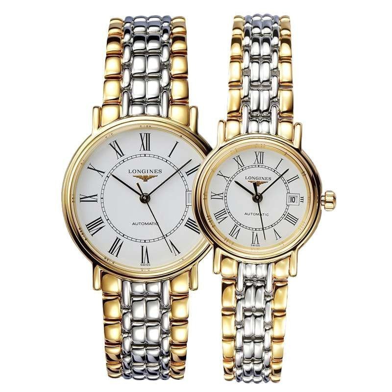 Longines Presence 38.5mm Automatic Stainless Steel Watch for Men - L4.921.2.11.7