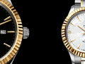 Tudor Style Automatic Silver Dial Two Tone Steel Strap Watch for Men - M12713-0003