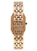 Emporio Armani Giola White Mother of Pearl Dial Rose Gold Steel Strap Watch For Women - AR11147