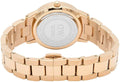 Daniel Wellington Iconic Link White Dial Rose Gold Steel Strap Watch For Women - DW00100209
