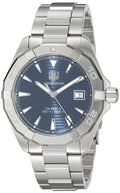 Tag Heuer Aquaracer Automatic Blue Dial Silver Steel Strap Watch for Men - WAY2112.BA0928