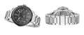 Tommy Hilfiger Iconic Quartz Black Dial Silver Steel Strap Watch for Men - 1791564