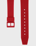 Tommy Hilfiger Denim Quartz Red Dial Red Rubber Strap Watch for Men - 1791480