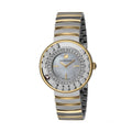 Swarovski Lovely Crystals Mother of Pearl Dial Two Tone Steel Strap Watch for Women - 1187022