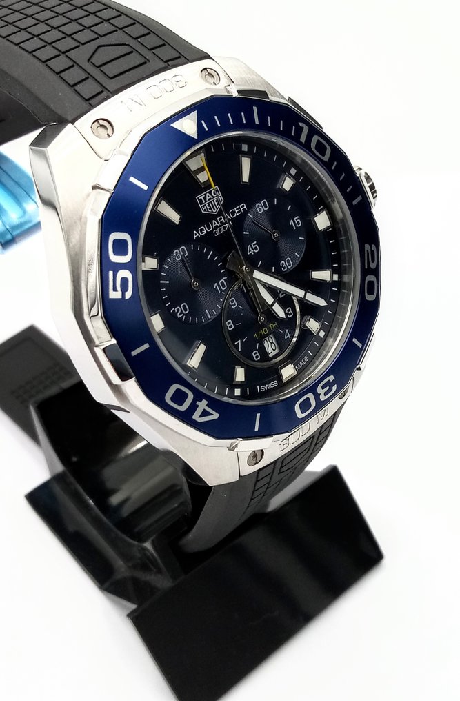 Tag Heuer Aquaracer Blue Dial Watch for Men - CAY111B.FT6041
