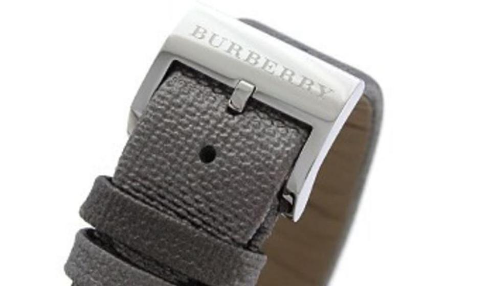 Burberry The City Silver Dial Multicolored Leather Strap Watch for Women - BU1873