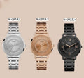 Guess Montauk Rose Gold Dial Rose Gold Steel Strap Watch For Women - W0933L3