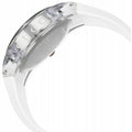 Gucci Sync XXL White Dial White Rubber Strap Watch For Men - YA137102