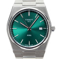 Tissot PRX Green Dial Silver Steel Strap Watch For Men - T137.410.11.091.00