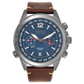 Hugo Boss Nomad Blue Dial Brown Leather Strap Watch for Men - 1513773