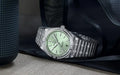 Breitling Chronomat Automatic 36 Diamonds Green Dial Two Tone Steel Strap Watch for Women - A10380591L1A1