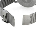 Emporio Armani Aviator Brown Dial Grey Mesh Bracelet Watch For Men - AR11141