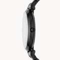 Emporio Armani Gianni T Bar Analog Black Dial Black Steel Strap Watch For Men - AR11299