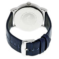 Emporio Armani Dress Quartz Blue Dial Blue Leather Strap Watch For Men - AR2501