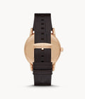 Emporio Armani Luigi White Dial Brown Leather Strap Watch For Men - AR2502