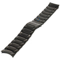 Armani Exchange Hampton Chronograph Black Dial Black Steel Strap Watch For Men - AX2104