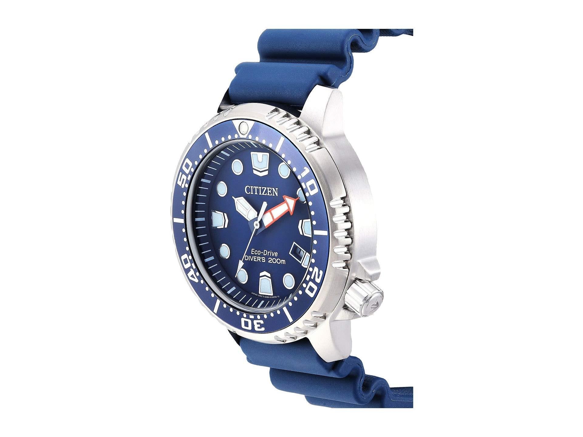 Citizen Eco Drive Promaster Blue Dial Blue Strap Watch For Men - BN0151-09L