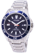 Citizen Promaster Marine Blue Dial Silver Steel Strap Watch For Men - BN0191-80L