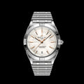 Breitling Chronomat 36 Mother of Pearl Dial Silver Steel Strap Watch for Women - A10380101A4A1