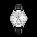 Breitling Premier Automatic 40mm Silver Dial Black Leather Strap Watch for Men - A37340351G1P1