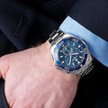 Tag Heuer Aquaracer Blue Dial SIlver Steel Strap Watch for Men - CAY111B.BA0927