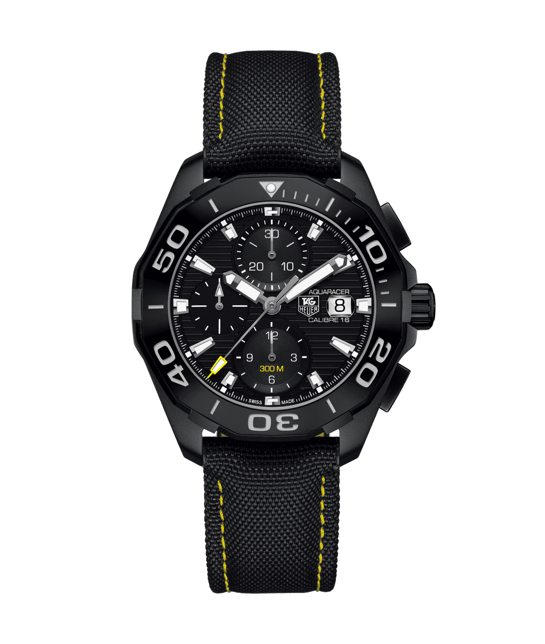 Tag Heuer Aquaracer PVD Black Dial Watch for Men - CAY218A.FC6361