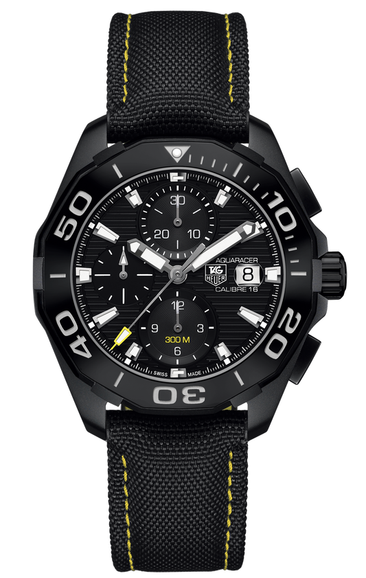 Tag Heuer Aquaracer PVD Black Dial Watch for Men - CAY218A.FC6361