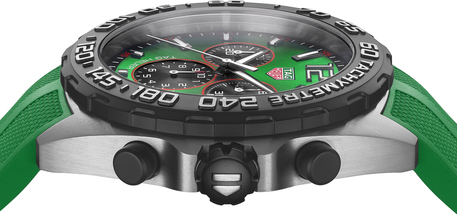 Tag Heuer Formula 1 Green Dial Watch for Men - CAZ101AP.FT8056