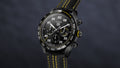 Tag Heuer Carrera x Porsche Automatic Chronograph Black Dial Black Nylon Strap Watch for Men - CBN2A1H.FC6512