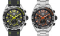 Tag Heuer Formula 1 Chronograph Ceramic Black Dial Silver Steel Strap Watch for Men - CAZ101AH.BA0842