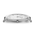 Daniel Wellington Classic Reading White Dial Black Leather Strap Watch For Men - DW00100028