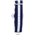 Daniel Wellington Classy Glasgow White Dial Two Tone Nylon Strap Watch For Women - DW00100082