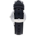 Daniel Wellington Dapper Sheffield White Dial Black Leather Strap Watch For Women - DW00100096