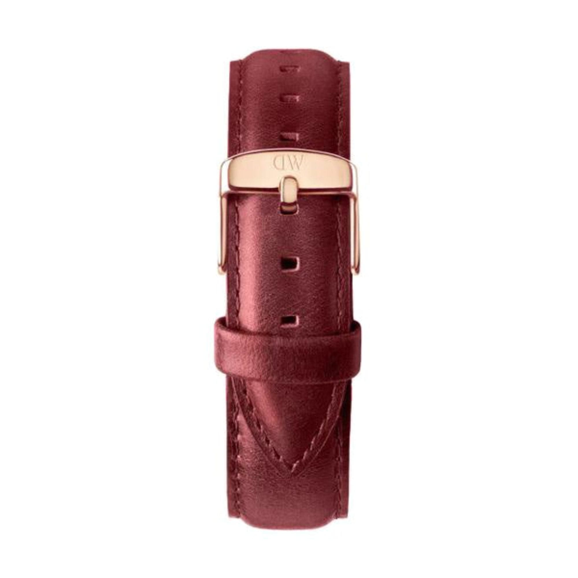 Daniel Wellington Classic Suffolk White Dial Brown Leather Strap Watch For Women - DW00100120