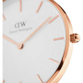 Daniel Wellington Petite Melrose White Dial Rose Gold Mesh Strap Watch For Women - DW00100305