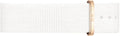 Daniel Wellington Classic Dover White Dial White Nylon Strap Watch For Women - DW00100309
