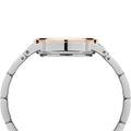 Daniel Wellington Iconic Link White Dial Two Tone Steel Strap Watch For Women - DW00100358
