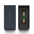 Daniel Wellington Quadro Melrose Green Watch For Womens - DW00100437