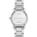 Burberry The City Diamonds Silver Dial Silver Steel Strap Watch for Women - BU9229