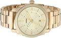 Fossil Machine Gold Dial Gold Steel Strap Watch for Men - FS5264